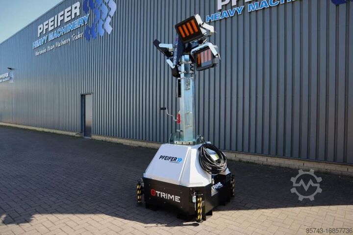 Šviesos bokštas Trime X-Mast 4 × 320W Valid Inspection, *Guarantee