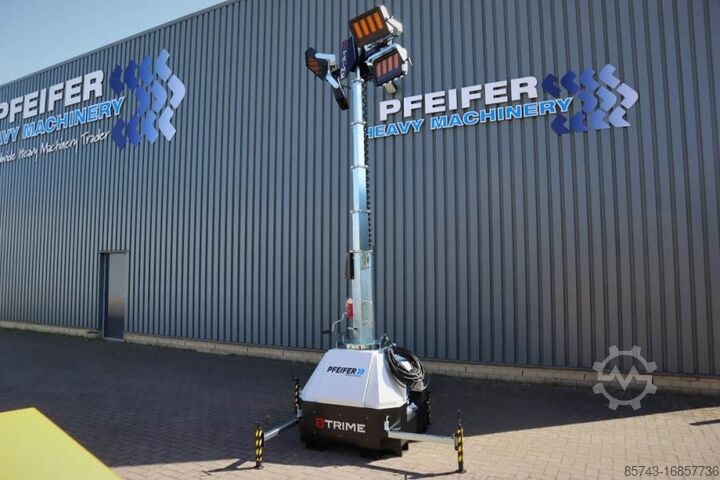 Šviesos bokštas Trime X-Mast 4 × 320W Valid Inspection, *Guarantee
