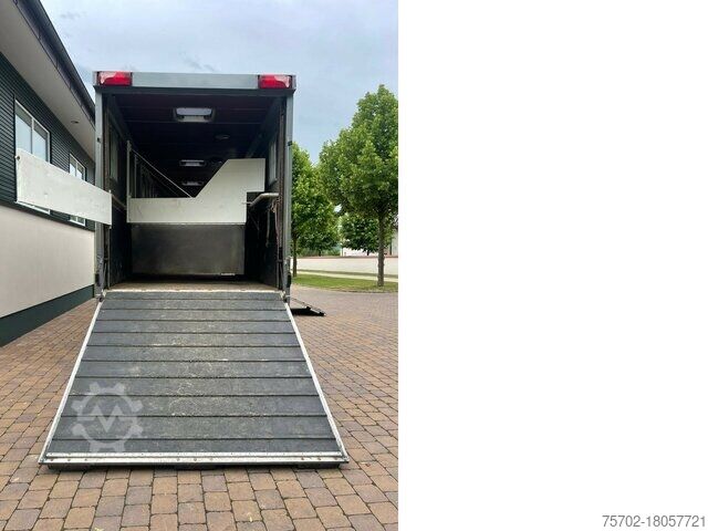 Cattle truck Mercedes-Benz Actros 1841 Megaspace 8-9 Pferde