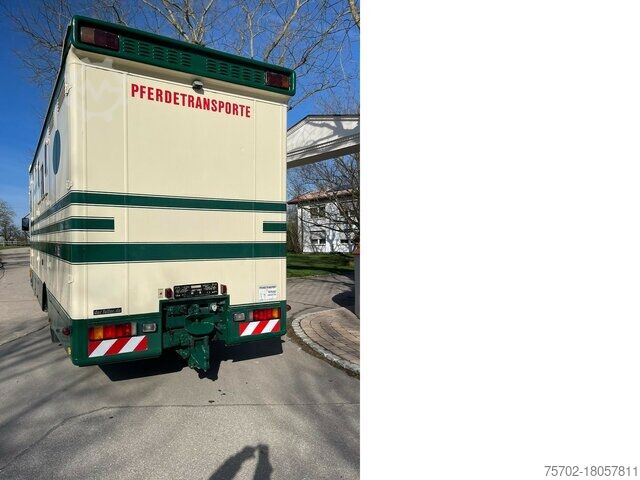 Cattle truck DAF LF 55250 Niehoffaufbau 6 Pferde
