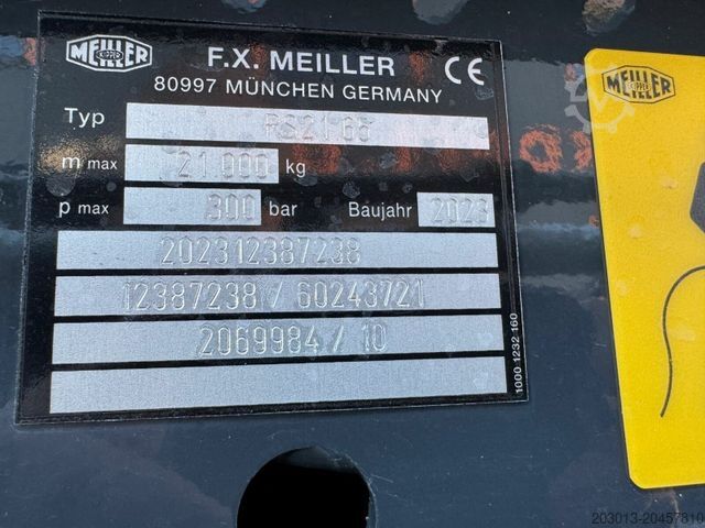 Abrollkipper MAN 28.480 6x4 Abrollkipper Meiller Tectrum RS21.65