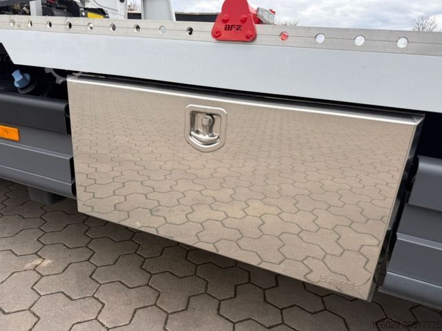 Furgon transportues makinash MERCEDES-BENZ Atego 918L Autotransporter mit BFZ Anhänger