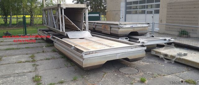 Temporary bridge construction bridge pedestrian bridge zur Vermietung 12 bis 15 Meter