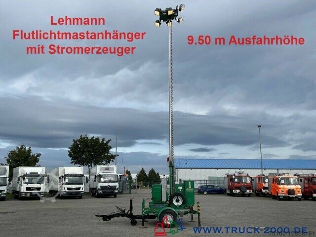  Andere Lehmann Lichtmastanhänger + 20 kVA Stromerzeuger