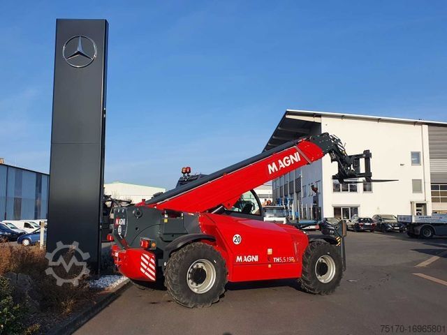 Телескопический погрузчик MAGNI Magni TH 5,5.19 P / 5,5to - 19m / 102PS / Korb