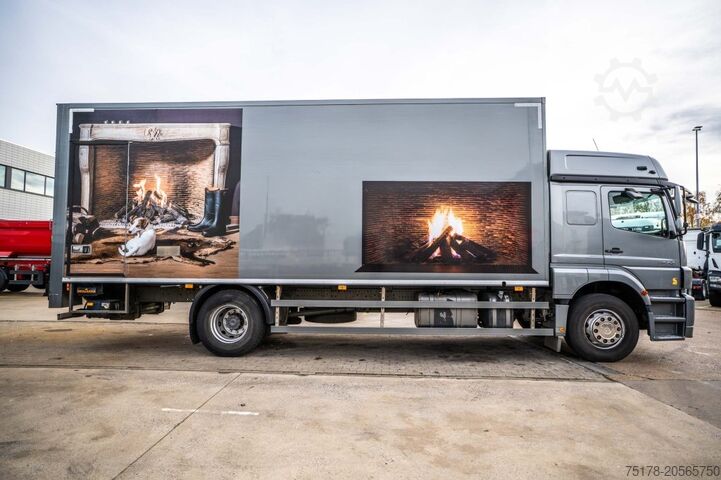 Box body MERCEDES AXOR 1824 L - 132 150 KM