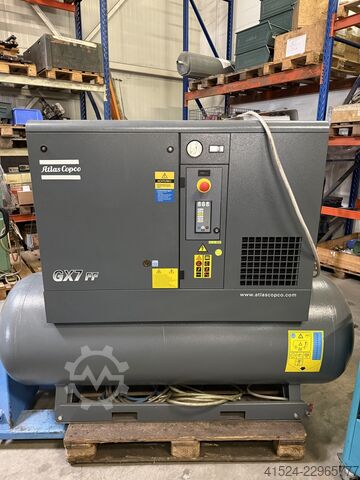 Sprężarka śrubowa Atlas Copco GX7FF EL mit integriertem Kältetrockner