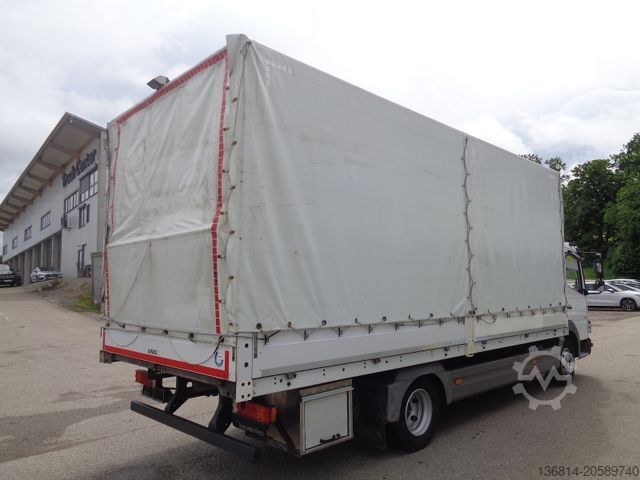 Kombiniran vozilo s ponjavo MERCEDES-BENZ Atego 818 Klima Stand Hzg. TÜV Neu