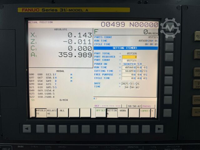 Κέντρο τόρνευσης και φρεζαρίσματος CNC Miyano ABX-64SY