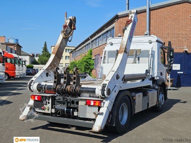 Skip truck MERCEDES-BENZ 1836 L ANTOS Hiab Futura Funk Klima Standheizung