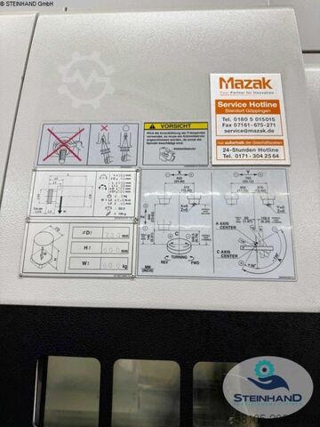 ศูนย์เครื่องจักรกล - สากล MAZAK Variaxis 630-5X II T