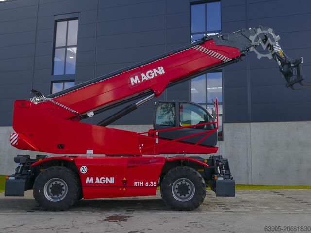Rotating forklift Magni RTH 6.35