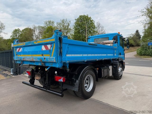 Camion ribaltabile trilaterale MAN TGM 18.290 4x2 MEILLER Kipper AHK Kipphydr.