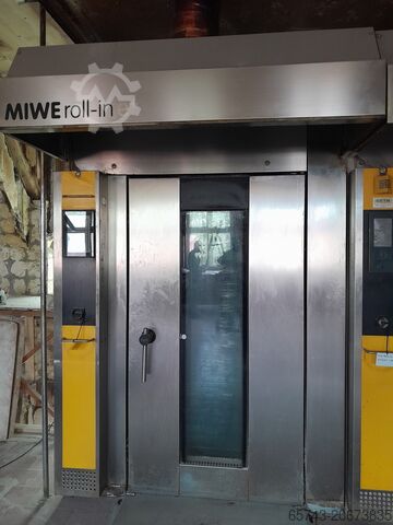 เตาอบเบเกอรี่แบบหมุนพร้อมรถเข็น Miwe ROLL IN 60x100