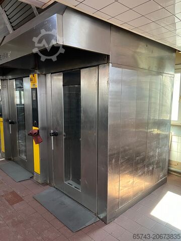 Пекарная ротационная печь с тележкой Miwe ROLL IN 60x100