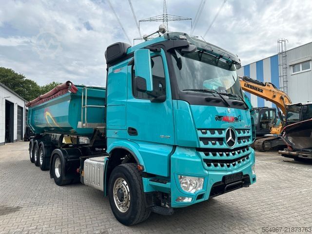 Standard SZM MERCEDES-BENZ 1845 Arocs SZM 4x4 HAD Alufelgen + Kippaulieger