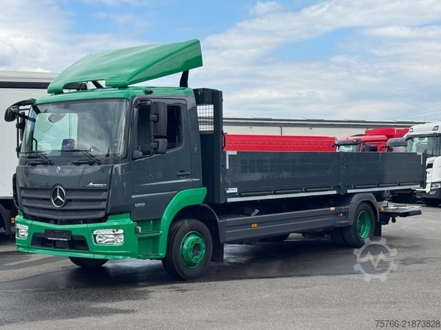 平板卡车 MERCEDES-BENZ ATEGO 1218 L  / LBW / KLIMA / RUNGEN