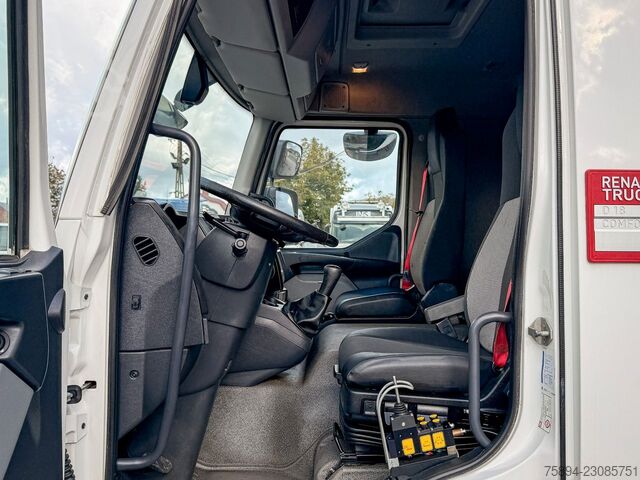 Abrollkipper RENAULT D 18 * ABROLLKIPPER + HMF 1220 K-R * TOP!