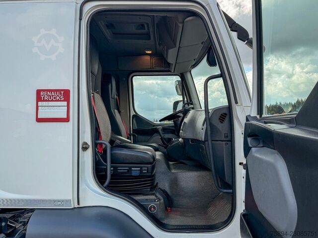 Abrollkipper RENAULT D 18 * ABROLLKIPPER + HMF 1220 K-R * TOP!