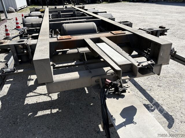 Chassis para troca de reboque sonstige BDF Multiwechsler Verzinkt Breitreifen