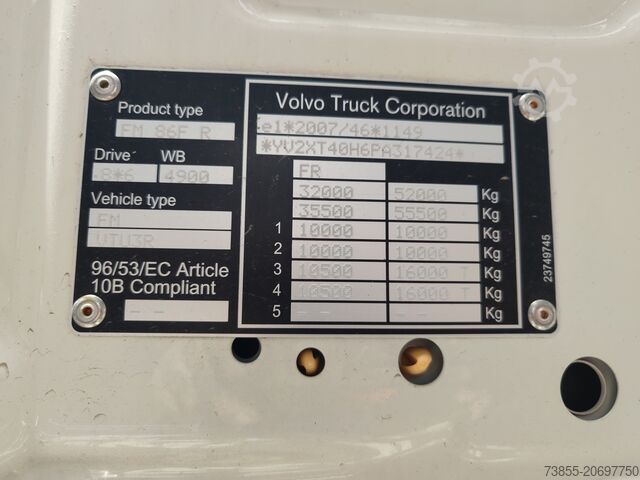 Šarnyrinis savivartis Volvo FMX 500