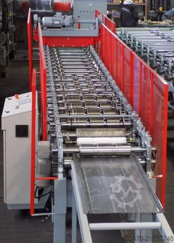 Linie de profilare Dachpoll Sp. z o.o. Standing seam (CLICK) machine