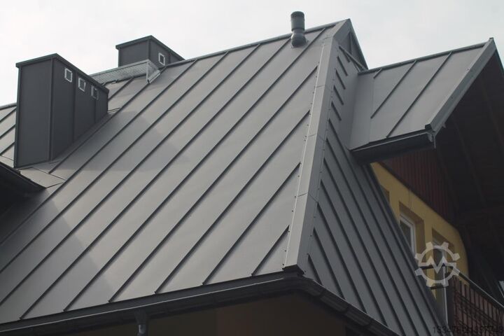 Linie de profilare Dachpoll Sp. z o.o. Standing seam (CLICK) machine