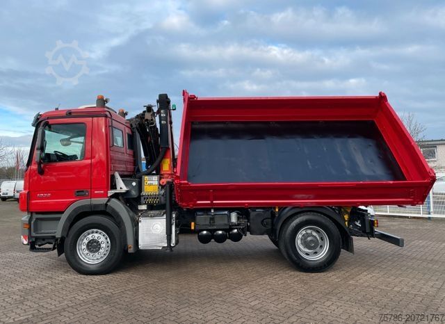 Truk bak dump tiga sisi MERCEDES-BENZ Actros 1832 BB/ Meiller/ PK 12002+Funk/ 5+6/ AC