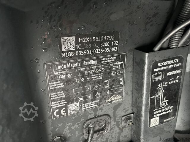 Forklift diesel Linde H35D-02