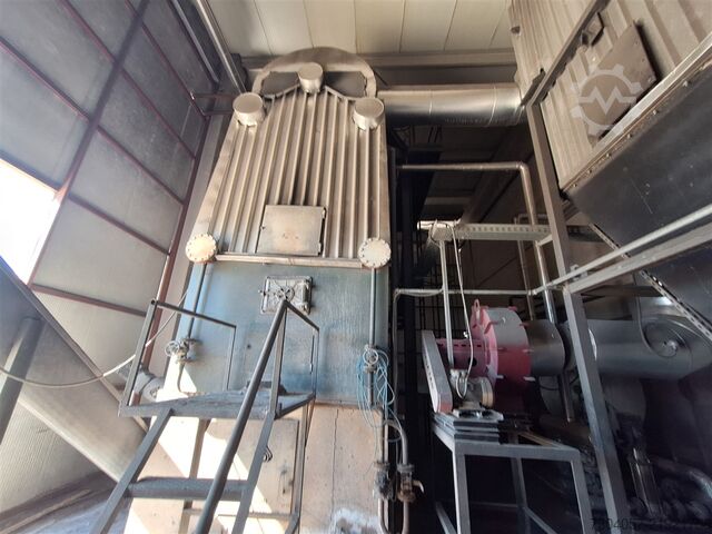 مرجل بخار يعمل بالوقود الصلب - 3 طن/ساعة - 8 بار ENSAH KAZAN Solid Fuel Steam Boiler - 3 t/hour-8 Bar