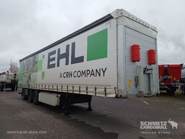 Avoin puoliperävaunu pressulla Schmitz Cargobull Curtainsider Standard Staplerhalterung Getränke