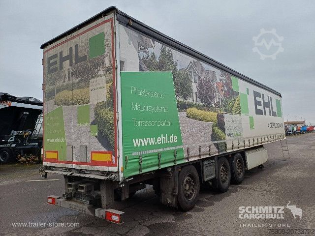 खुला सेमी-ट्रेलर तिरपाल के साथ Schmitz Cargobull Curtainsider Standard Staplerhalterung Getränke