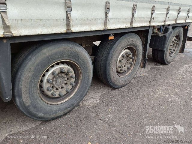 खुला सेमी-ट्रेलर तिरपाल के साथ Schmitz Cargobull Curtainsider Standard Staplerhalterung Getränke