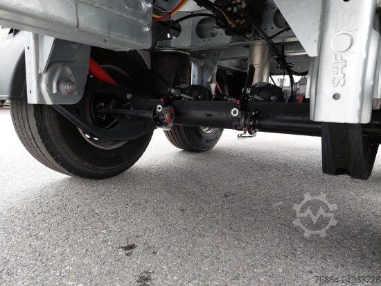 Třístranný sklápěcí přívěs HUMBAUR HTK195024 TANDEM 3-SEITENKIPPER VERZINKT, SAF-ACHSEN,