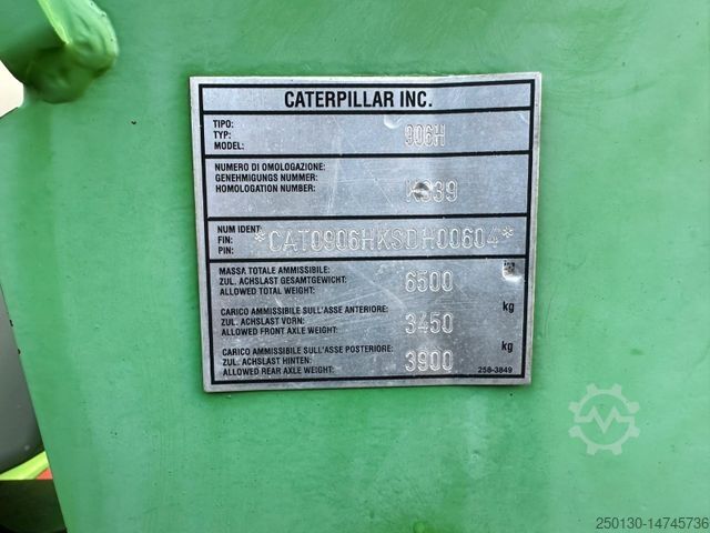 Utovarivač na kotačima CATERPILLAR 906 H mit Schaufel & Palettengabel