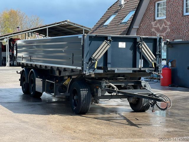 รถพ่วงดัมพ์สามทาง Stehmann 3.Achs Dreiseitenkipper Stapleraufnahme