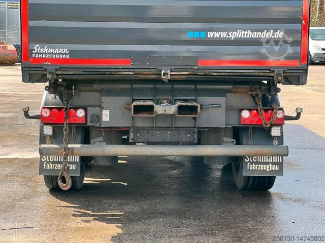 รถพ่วงดัมพ์สามทาง Stehmann 3.Achs Dreiseitenkipper Stapleraufnahme