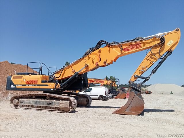 Abbruchbagger Hyundai HX380L with 20m longfront and excavation boom