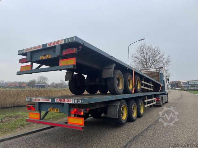 Plataforma remolque Haan OPL45 Heavy Duty (45Ton) / Rungen-Potholes /BPW...