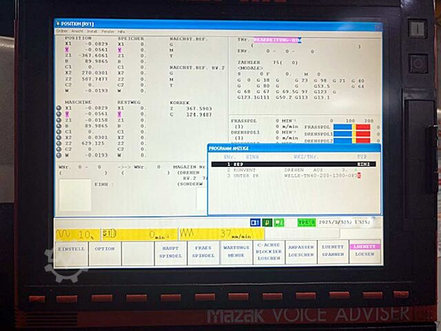 Centro de torneado y fresado CNC Mazak Integrex 200 IV STx1500