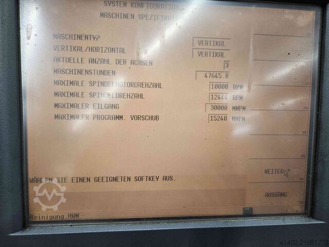 Vertical machining center Hurco VMX 50 T