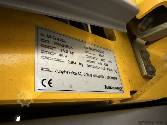 Empilhador Jungheinrich EFG 218k