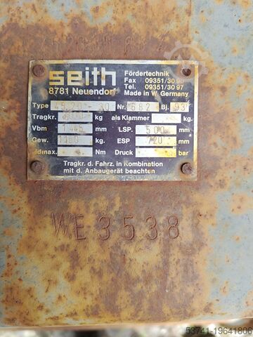 Bulk material bucket Seith 45.20 - 30