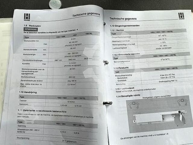 Kantenanleimmaschinen Holz-her Streamer 1057 2016 Holz-her Streamer 1057