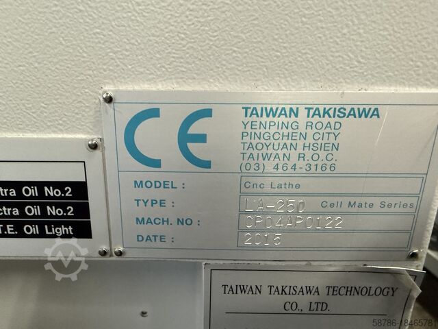 CNC tokarilica TAKISAWA LA250