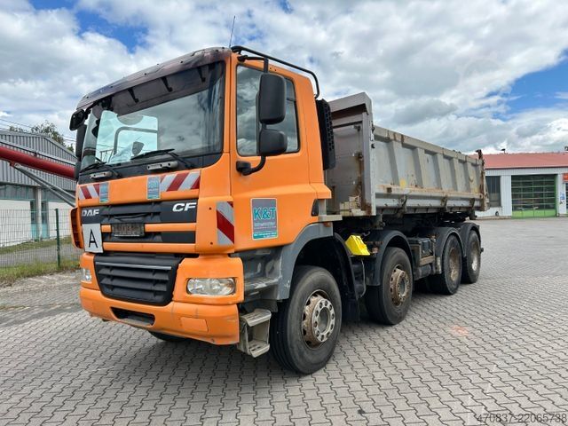 Трехсторонний самосвал DAF CF 400 8x4 / Carnehl  / Bordmatik  / EURO 5