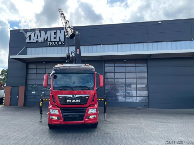 Camião-grua MAN TGS 26.400 TGS 26.400 6x2-4 BL KIPPER HIAB 302 ...
