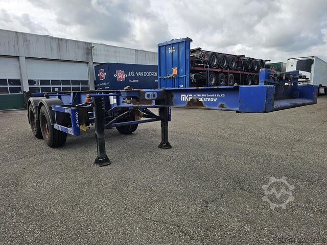 集装箱运输 MKF METALLBAU CS 20 -20 FOOT- CONTAINER CHASSIS -HEAVY DUTY- ...