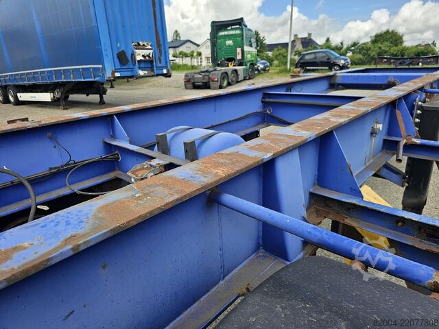 集装箱运输 MKF METALLBAU CS 20 -20 FOOT- CONTAINER CHASSIS -HEAVY DUTY- ...