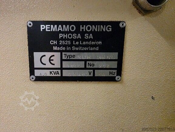 হোনিং মেশিন Pemamo Honing Phosa SA MDR 140 NC